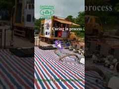 Instalacja podziemnego sprzętu CIPP utwardzanego promieniami UV. Instalacja utwardzanej wykładziny z włókna szklanego nasyconej żywicy