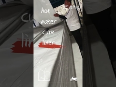 Bezwykopowa inwersja wody CIPP Naprawa kanalizacji miejskiej Wkładka odwracająca grawitację wody