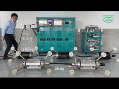 Sprzęt do rur LED UV CIPP Utwardzanie światłem Dwurdzeniowy system bezwykopowy Technologia rtęciowa