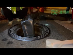 Usługi sprzętu CIPP w zakresie ultrafioletu UV Podwójne dmuchawy rozszerzają wykładzinę podczas bezwykopowej