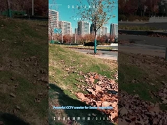 System kamery krążącej w kanalizacji kanalizacyjnej Mini CCTV Mała rura DN200-400