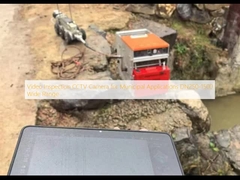 Kamery CCTV do inspekcji wideo do zastosowań komunalnych DN250-1500 szeroki zakres