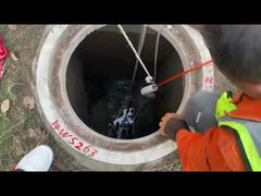 Bezprzewodowa kamera inspekcyjna CCTV do rur, robota do badania drenażu, wtyczka tylna do wykrywania wad w rurach kanalizacyjnych