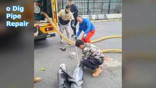 Bezwykopowa naprawa rur LED UV CIPP