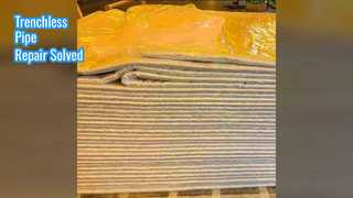 Rozwiązanie do naprawy rur wykładzinowych utwardzanych promieniami UV