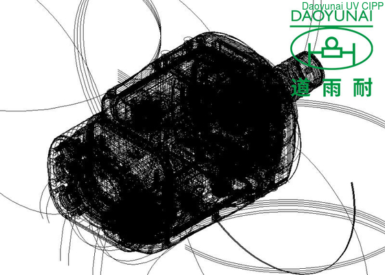 Kamera HD PTZ do systemu robotów Cctv Crawler Unit do kontroli rur